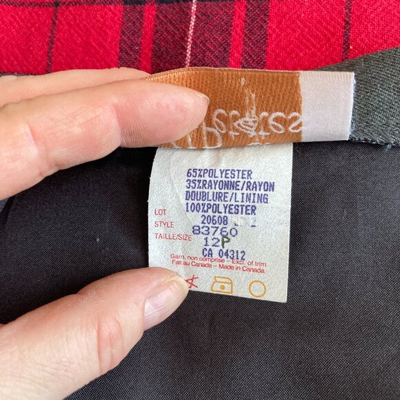 Grey wrap skirt - Picture 3 of 5